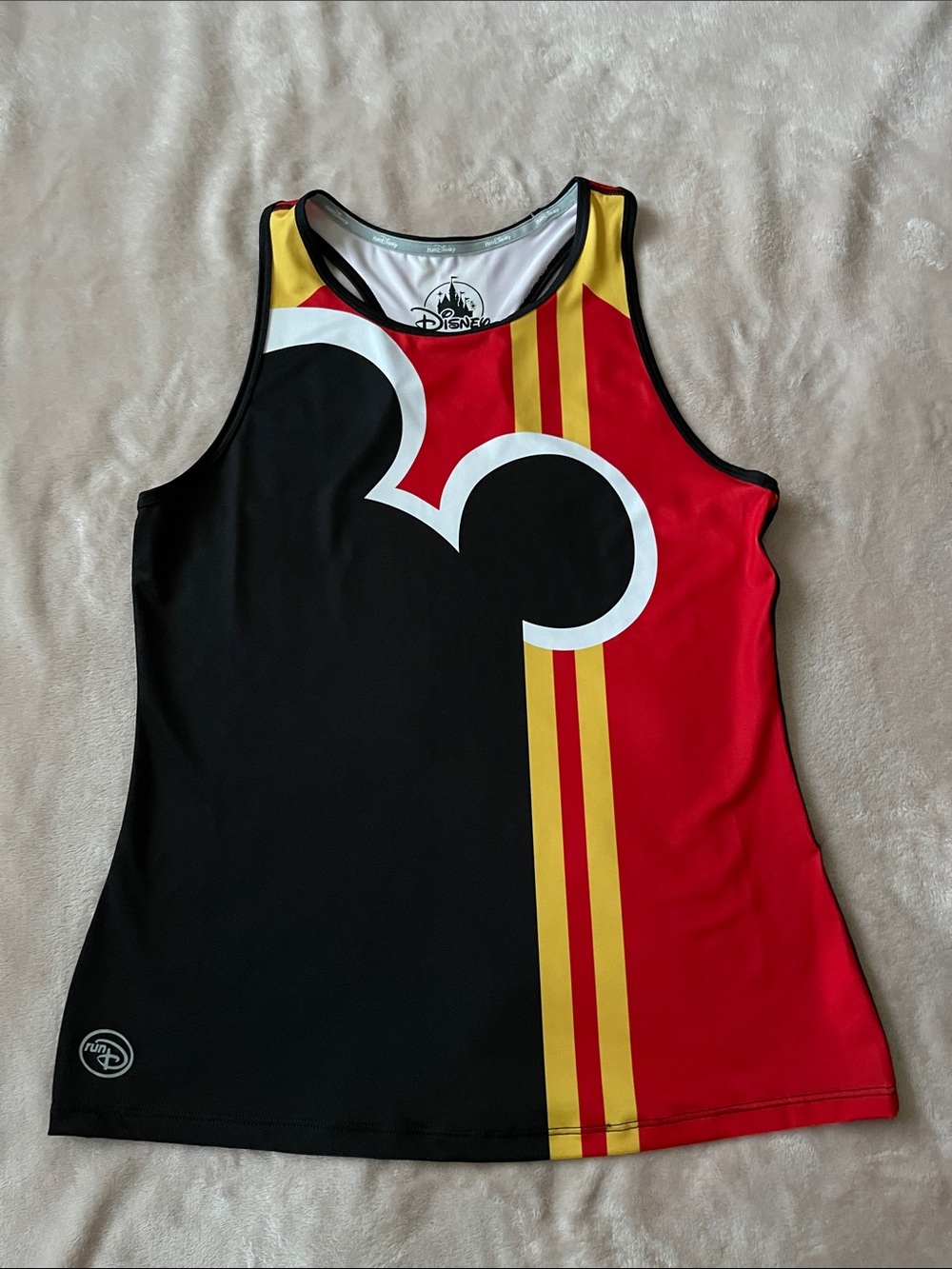 Rundisney Mickey Mouse Racerback Tank Top